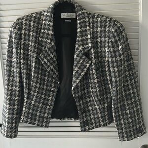 Vintage Christian Dior Separates Cropped Blazer